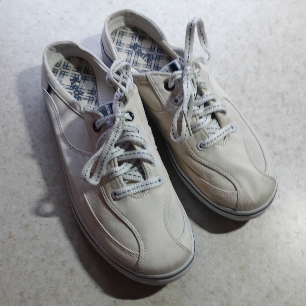 Keds Slip On Arch Support Sneakers Sz 8 Neutral Comfort Shoe Minimalist Casual